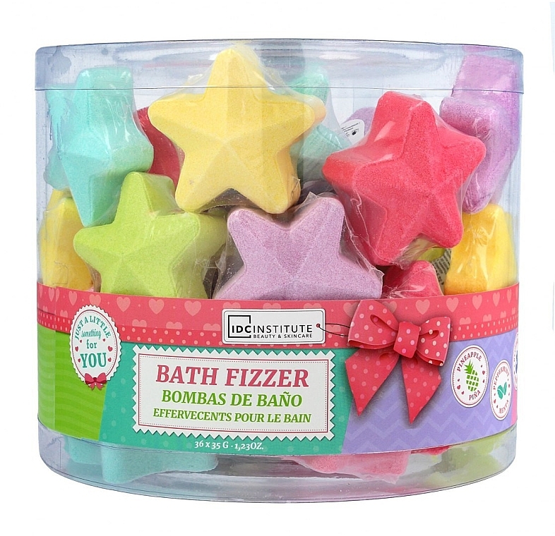 Star Bath Bomb Set - IDC Institute Bath Bombs Set (b/bomb/36x35g) — photo N5