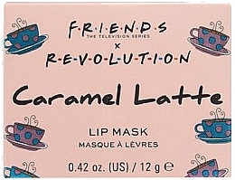 Fragrances, Perfumes, Cosmetics Caramel Latte Lip Mask - Makeup Revolution X Friends Caramel Latte Lip Mask