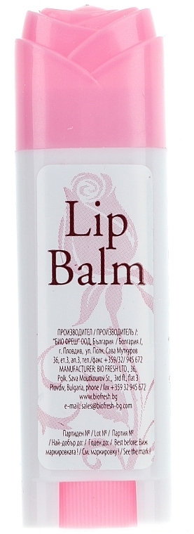 Lip Balm - BioFresh Rose of Bulgaria Lip Balm — photo N2