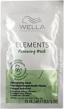 Fragrances, Perfumes, Cosmetics Renewing Mask - Wella Professionals Elements Renewing Mask (sample)