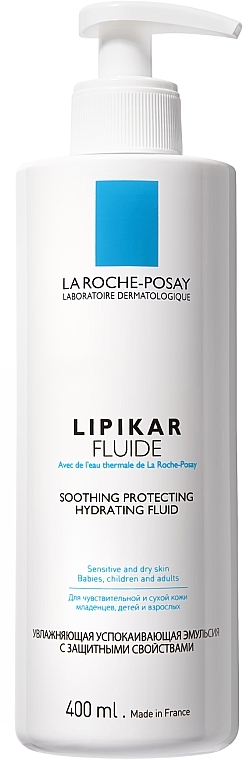 Protecting, Moisturizing Fluid for Normal & Dry Skin - La Roche-Posay Lipikar Fluide — photo N4