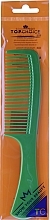 Fragrances, Perfumes, Cosmetics Hair Comb, 1529, green - Top Choice