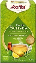 Fragrances, Perfumes, Cosmetics Natural Energy Herbal Tea - Yogi Tea For The Senses Natural Energy