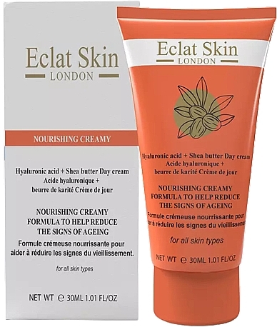 Day Face Cream with Hyaluronic Acid & Shea Butter - Eclat Skin London Hyaluronic Acid + Shea Butter Day Cream — photo N1