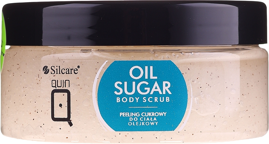 Body Oil Sugar Peeling - Silcare Quin Sugar Body Peel Oil — photo N1