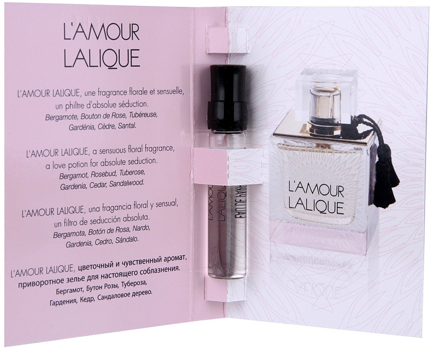 GIFT! Lalique L'Amour - Eau de Parfum (sample) — photo N3