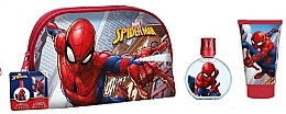 Fragrances, Perfumes, Cosmetics Air-Val International Spiderman - Set (edt/50 ml + sh/gel/100 ml + bag/1 pcs)