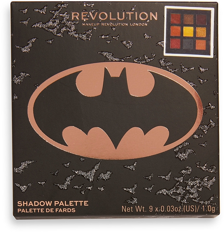 Eyeshadow Palette - Makeup Revolution X Batman I Am The Batman Eyeshadow Palette — photo N6