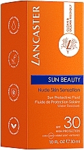 Facial Sun Fluid - Lancaster Sun Beauty Nude Skin Sensation Sun Protective Fluid SPF30 — photo N3