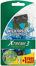 Fragrances, Perfumes, Cosmetics Shaving Razor - Wilkinson Sword Xtreme 3 Sensitive