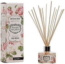 Fragrances, Perfumes, Cosmetics Rose Nectar Reed Diffuser - Panier Des Sens Rose Nectar Reed Diffuser