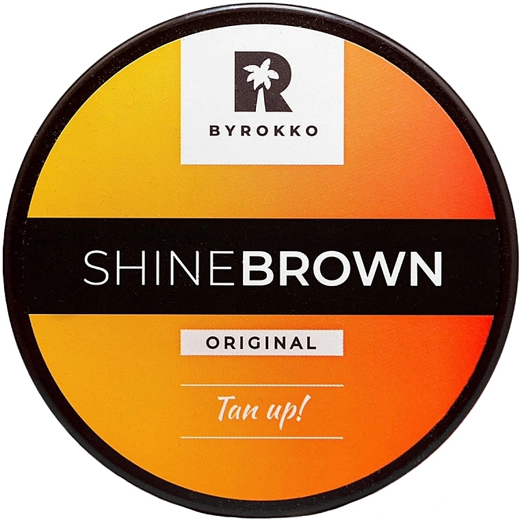 Tanning Cream - Byrokko Shine Brown Original Premium Tan-Boosting Cream — photo N1