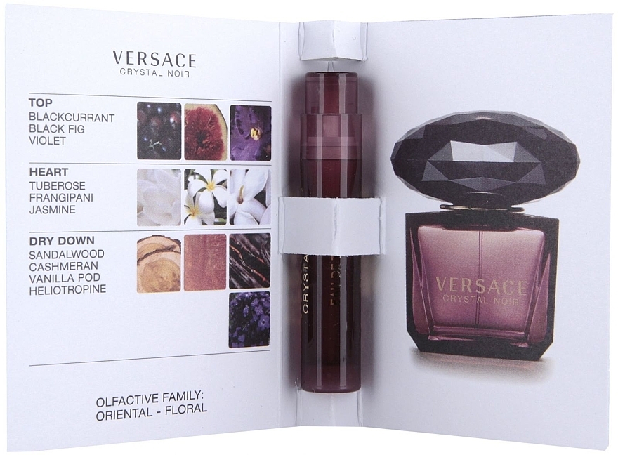 Versace Crystal Noir - Eau de Toilette (sample) — photo N4