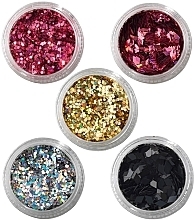 Fiesta Nail Glitter Set, 10 pcs - Nail Glitter Set — photo N3