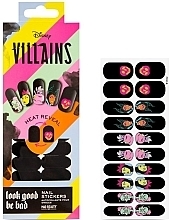 Nail Stickers - Mad Beauty Disney Pop Villains Heat Reveal Nail Sitckers — photo N2