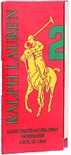 Fragrances, Perfumes, Cosmetics Ralph Lauren The Big Pony Collection 2 for Men - Eau de Toilette (sample)