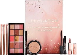 Fragrances, Perfumes, Cosmetics 8-Piece Makeup Set - Makeup Revolution Rose Renaissance Gift Set