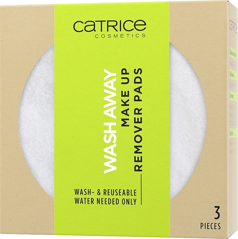 Makeup Remover Sponge - Catrice Wash Away Make Up Remover Pads — photo N8