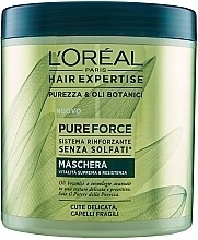 Fragrances, Perfumes, Cosmetics Strengthening Hair Mask - L'Oreal Paris Hair Expertise Pure Force Mask