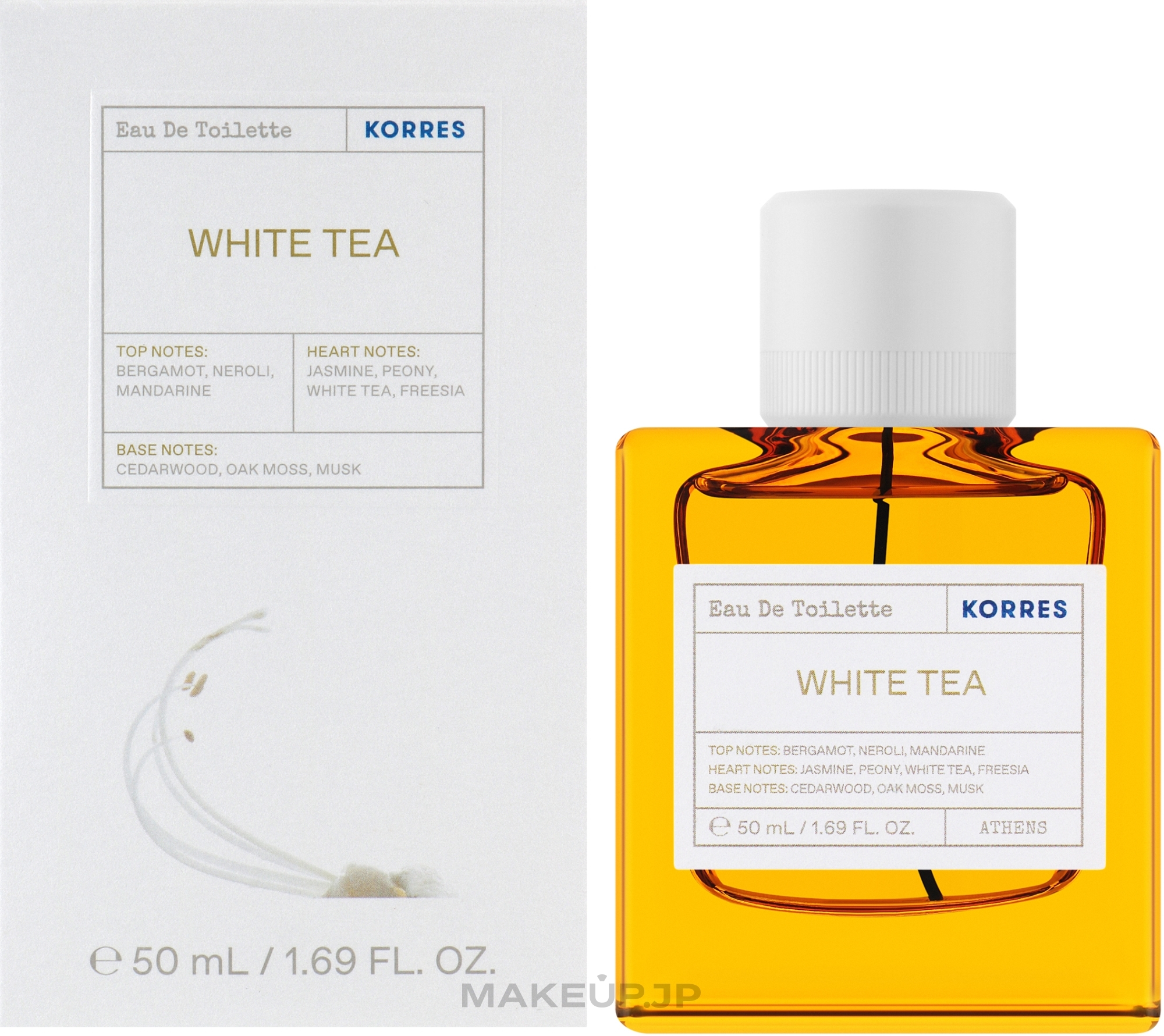 Korres White Tea Eau - Eau de Toilette — photo 50 ml