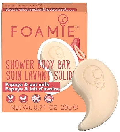 Body Wash Bar - Foamie Nourishing Shower Soap Oat To Be Smooth Travel Size — photo N5