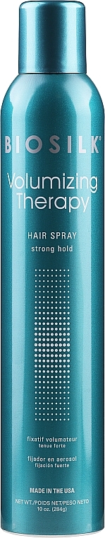 Strong Hold Hair Spray - BioSilk Volumizing Therapy Hairspray Strong Hold — photo N1