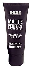 Fragrances, Perfumes, Cosmetics Mattifying Foundation - Ados Matte Perfect Foundation