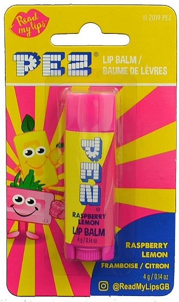 Raspberry & Lemon Lip Balm - PEZ Raspberry Lemon Lip Balm — photo N1