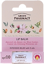 Fragrances, Perfumes, Cosmetics Lip Balm with 5 Oils - Green Pharmacy Lip Balm With 5 Oils SPF 10