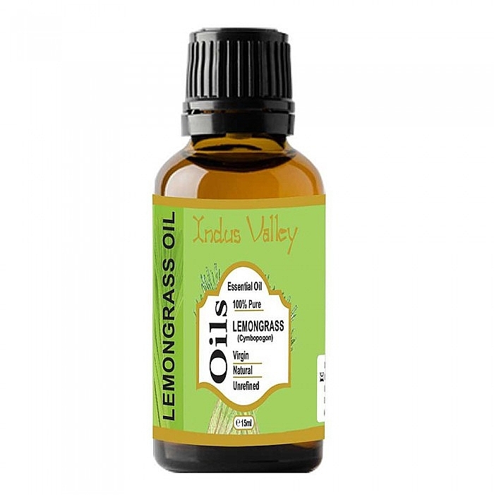 Natural Lemongrass Essential Oil - Indus Valley — photo N1