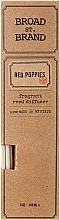 Fragrances, Perfumes, Cosmetics Kobo Broad St. Brand Red Poppies - Reed Diffuser