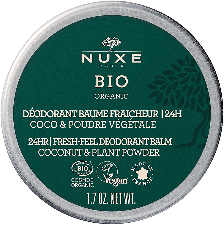 Deodorant Stick - Nuxe Bio Organic Fresh Balm Deodorant — photo N1