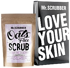 Fragrances, Perfumes, Cosmetics Oat Face Scrub "Sweet Almond" - Mr.Scrubber Oats Face Scrub