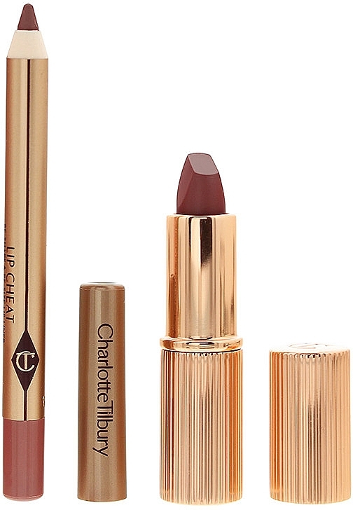 Lip Kit - Charlotte Tilbury Pillow Talk Lip Kit (liner/0.8g + lipstick/1.5g) — photo N3