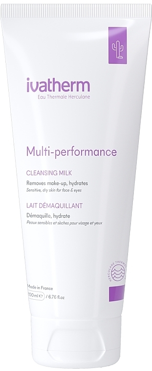 Moisturizing Milk - Ivatherm Multi-Performance Cleansing Milk Face And Eyes — photo N1