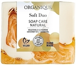 Natural Nourishing Soap - Organique Soap Care Natural Soft Duo — photo N1