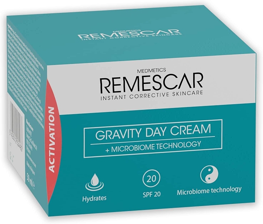 Day Face Cream - Remescar Gravity Day Cream SPF 20 — photo N2