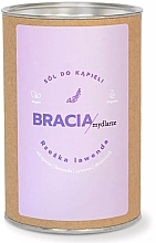 Fragrances, Perfumes, Cosmetics Crisp Lavender Bath Salt - Bracia Mydlarze Bath Salt Crisp Lavender