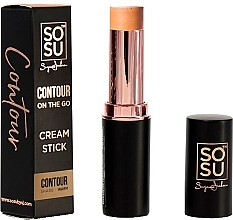 Contouring Stick - Sosu Cosmetics Contour On The Go Cream Stick — photo N1