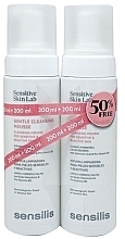 Fragrances, Perfumes, Cosmetics Set - Sensilis Sensitive and Reactive Skin Cleansing Mousse (f/cl/2x200ml)