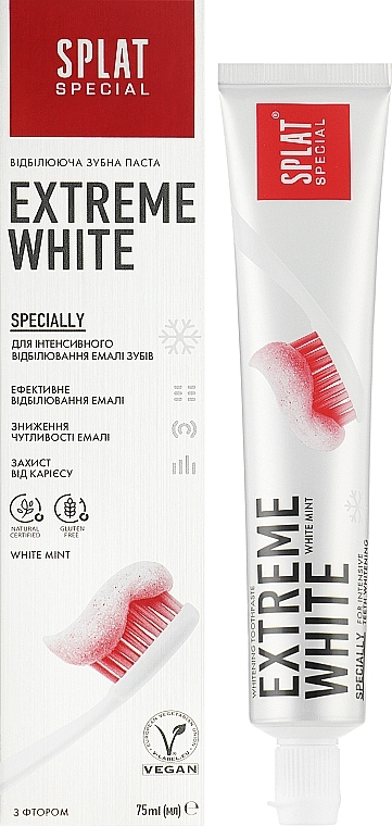 Toothpaste - SPLAT Extreme White Toothpaste — photo N2