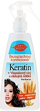 Bione Cosmetics - Keratin + Grain Sprouts Oil Leave-in Conditioner — photo N1
