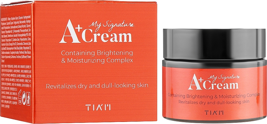 Vitamin C Face Cream - Tiam My Signature A+ Cream — photo N1