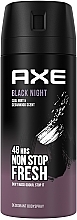 Fragrances, Perfumes, Cosmetics Men Antiperspirant Spray - Axe Black Night