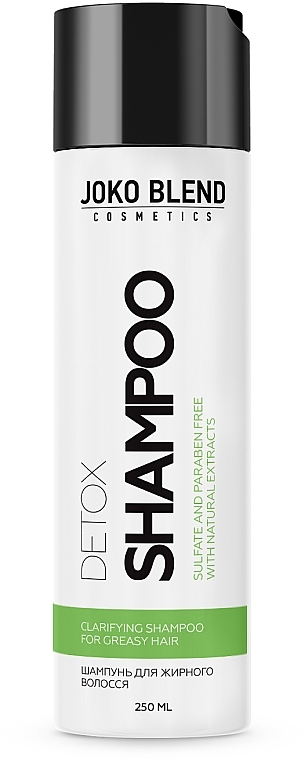 Sulfate-Free Shampoo for Oily Hair - Joko Blend Detox Shampoo — photo N1