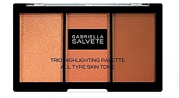 Fragrances, Perfumes, Cosmetics Highlighter Palette - Gabriella Salvete Trio Highlighting Palette