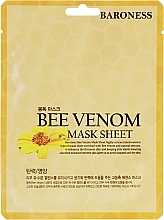 GIFT! Bee Venom Sheet Mask - Beauadd Baroness Mask Sheet Bee Venom — photo N1