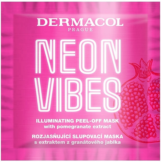 Illuminating Peel-Off Mask - Dermacol Neon Vibes Illuminating Peel-Off Mask — photo N1