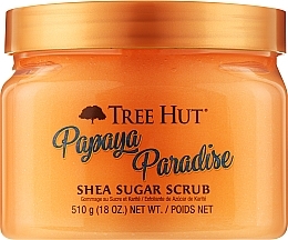 Fragrances, Perfumes, Cosmetics Papaya Paradise Body Scrub - Tree Hut Shea Sugar Scrub