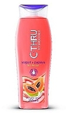 Fragrances, Perfumes, Cosmetics Shower Cream-Gel "Yogurt & Papaya" - C-Thru Shower Cream